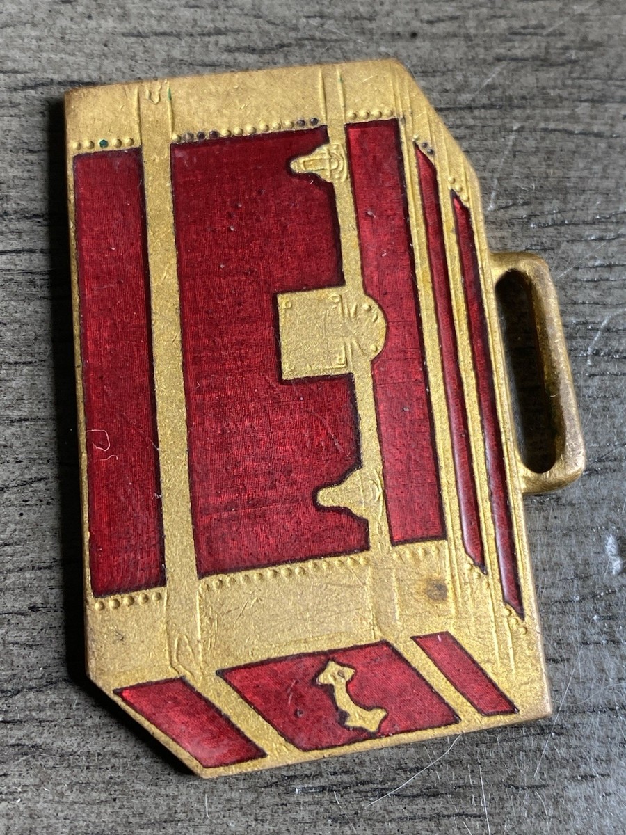 N.D. Cass Co Toys Athol Massachusetts Watch Fob Charm Luggage Trunk Tag Nathan View 2