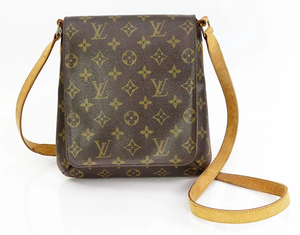 Auténtico Bolso Bandolera Cartera Louis Vuitton Musette Salsa PM Monograma #61499 Foto 2 de 4