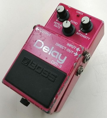 BOSS DM-3 Effect Pedal Used, Scratched, Main Unit Only
