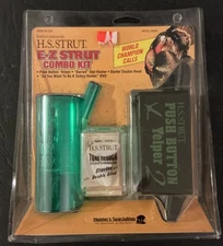 H.S. Strut E-Z Strut Combo Turkey Call Kit, Yelper, Hooter, Mouth call, Video