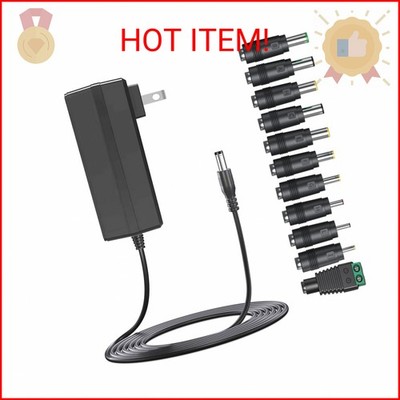 DC15V Power Supply AC Adapter Charger 15V Power Cord AC to DC15Volt 3A 2.5A 2A 1