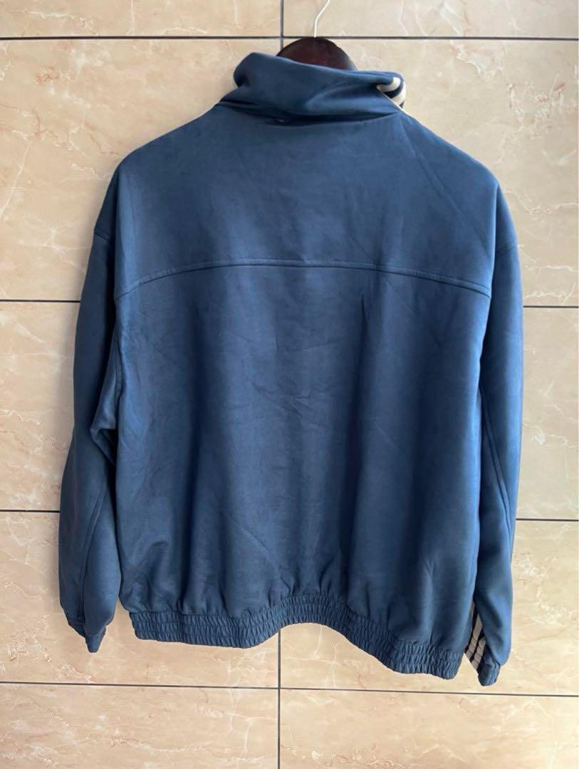 Size M】Adidas Chinese Limited Snake Year Truck Jacket Blue Unisex