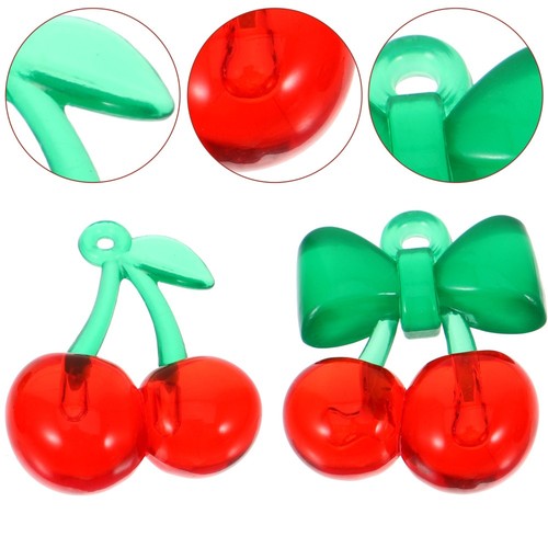 10 Pièces Breloques Téléphone Mignonnes Boule De Charbon Et Étoile - 5 Couleurs