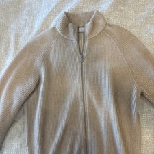 BRUNELLO CUCINELLI 100 Cashmere Cardigan Sweater Men Size 54 XL Retail 3995