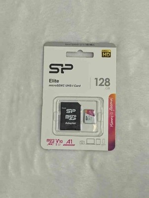 Silicon Power Elite 128 GB MicroSD Class 10 Cell Phone Memory Cards 128GB
