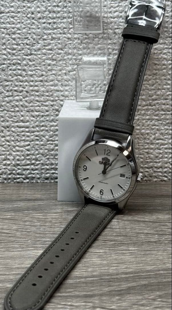 Orient Automatic Watch Gray Strap, Stylish, Japan… - image 3