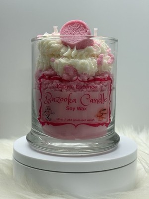 Katiria Essence Bazooka Bubble Gum Scented Candle 10oz