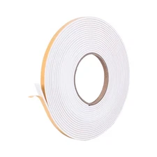 Kikerike Self Adhesive Foam Tape Weatherstrip 1/4in x 1/8in x 26Ft High Densi...