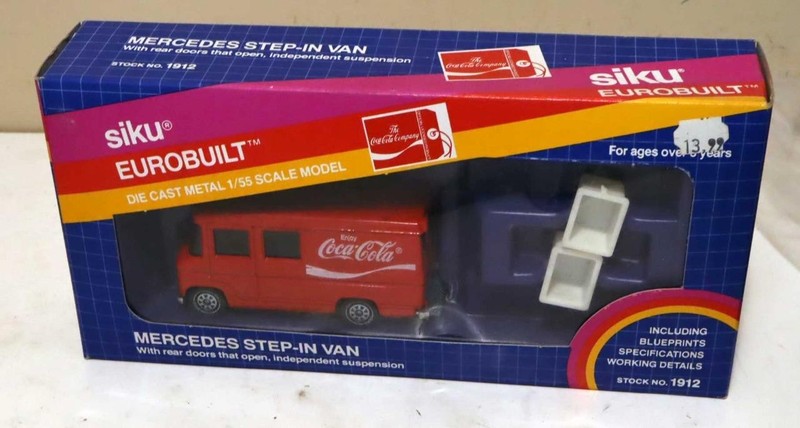 Siku Eurobuilt 2819 Mercedes-Benz Extension Ladder Fire Engine — 1/55 MIB