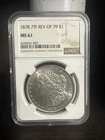 1878 7TF Rev of ’79 Morgan Silver Dollar NGC MS61 Early Variety