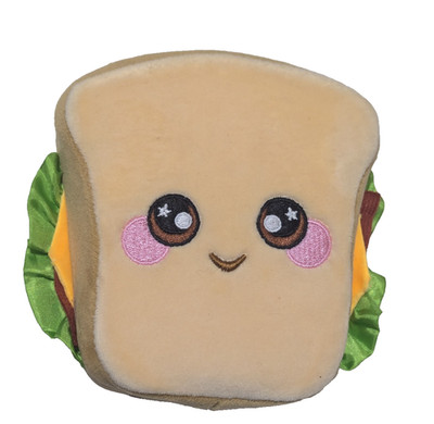 Squeezamals 2019 Plush Super Soft Spongy Sandwich 5 Inches Fidget Sensory Toy