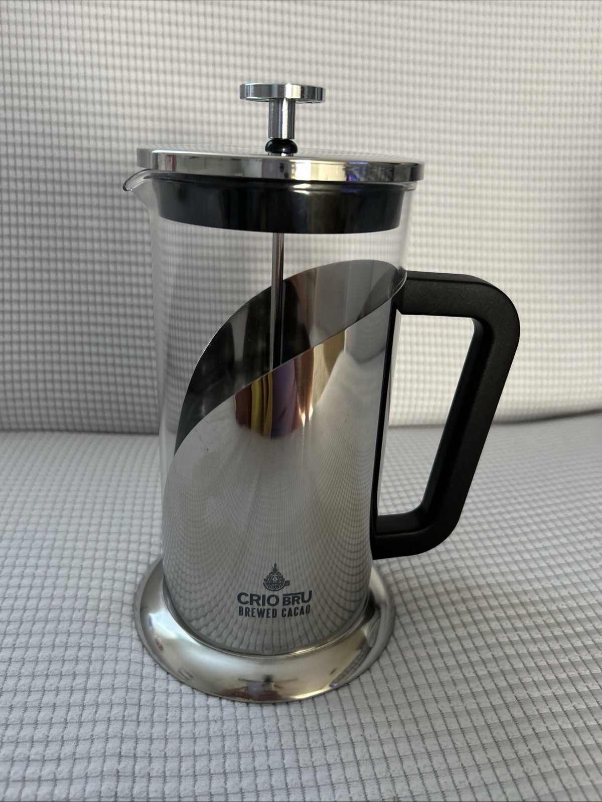 Crio Bru Brewed Cacao Stainless Steel French Press Coffee Maker