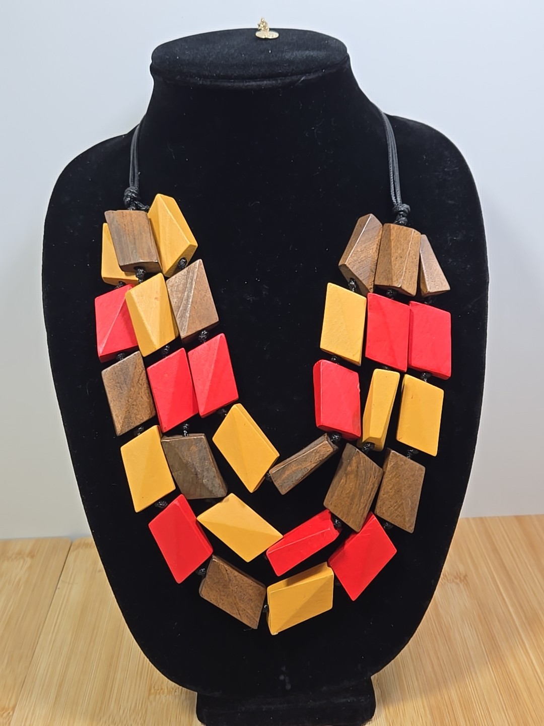 Coiris Boho Multicolor Beaded Statement Multi-str… - image 1