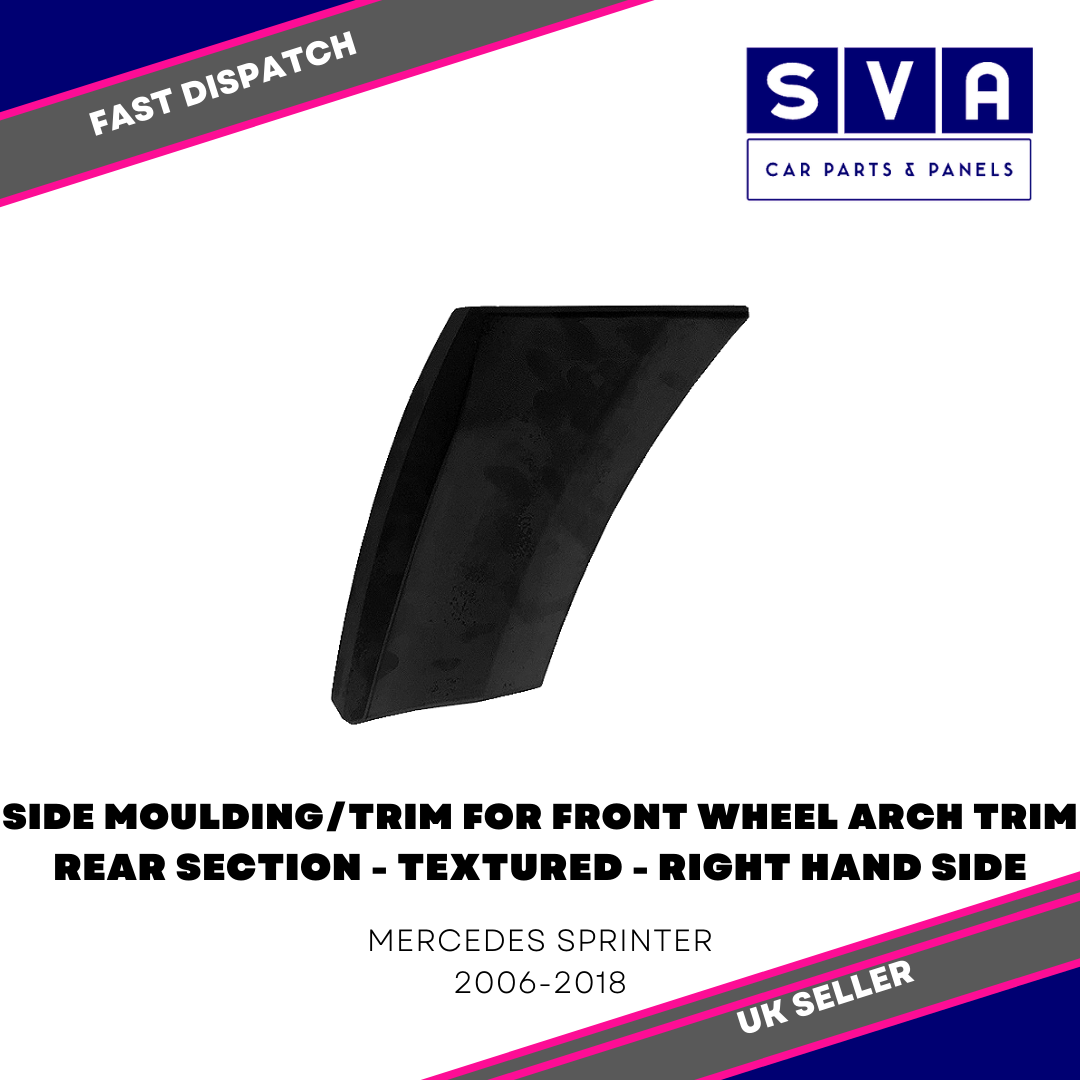 Mercedes Sprinter 2006-2018 Side Moulding/Trim For Front Wheel Arch Rear - Right