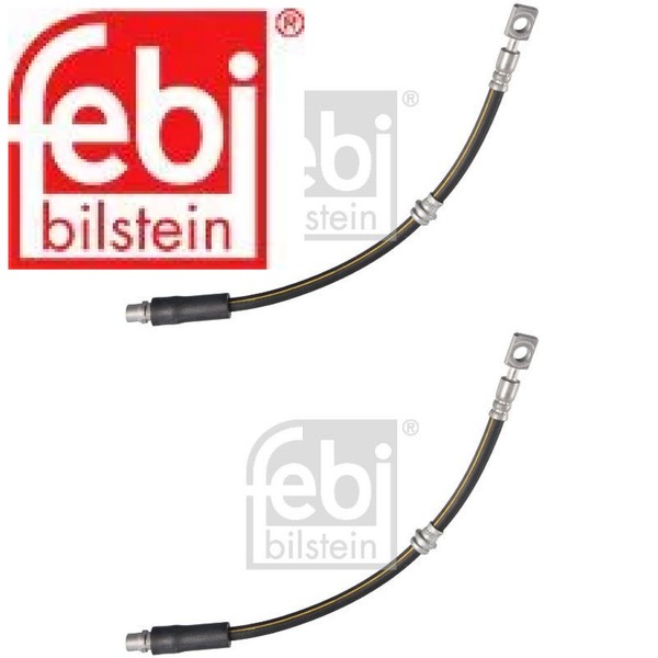 2X Bremsschlauch Febi Bilstein 14765 2 BremsschläUche Rechts Links Vorne-image