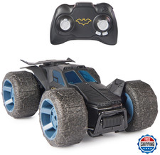 DC Comics Batman Stunt Force Batmobile RC Car, Turbo Boost, Indoor