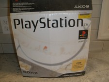 VINTAGE SONY PS1 PLAYSTATION 1 CONSOLE IN BOX SCPH-1001 WORKS