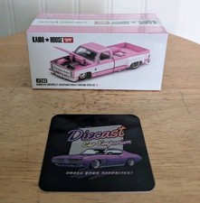 Kaido House Mini GT KHMG243 Chevrolet Silverado Dually V2 Pink IN HAND *Sealed*
