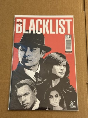 Blacklist #5 Cover A Lobel Titan Comics 2015 Comic NM RARE
