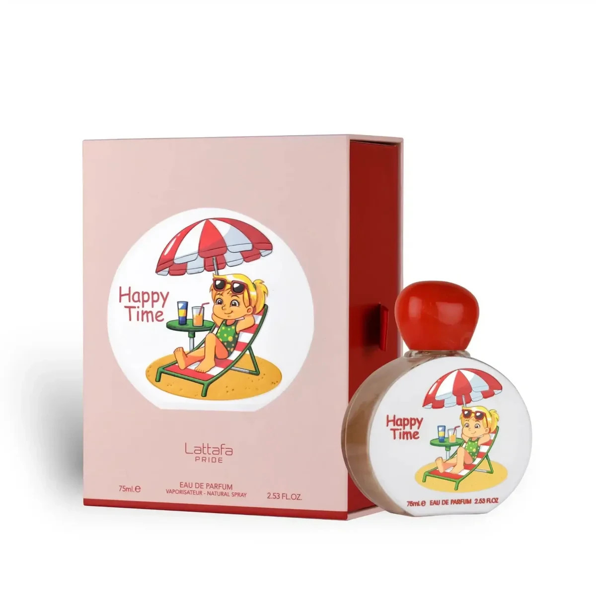 LATTAFA PRIDE HAPPY TIME 75ML EAU DE PARFUM SPRAY BRAND NEW & SEALED