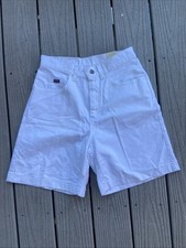 Vintage Riders by Lee Womens Shorts 10 White Cotton Y2K USA Made NWT