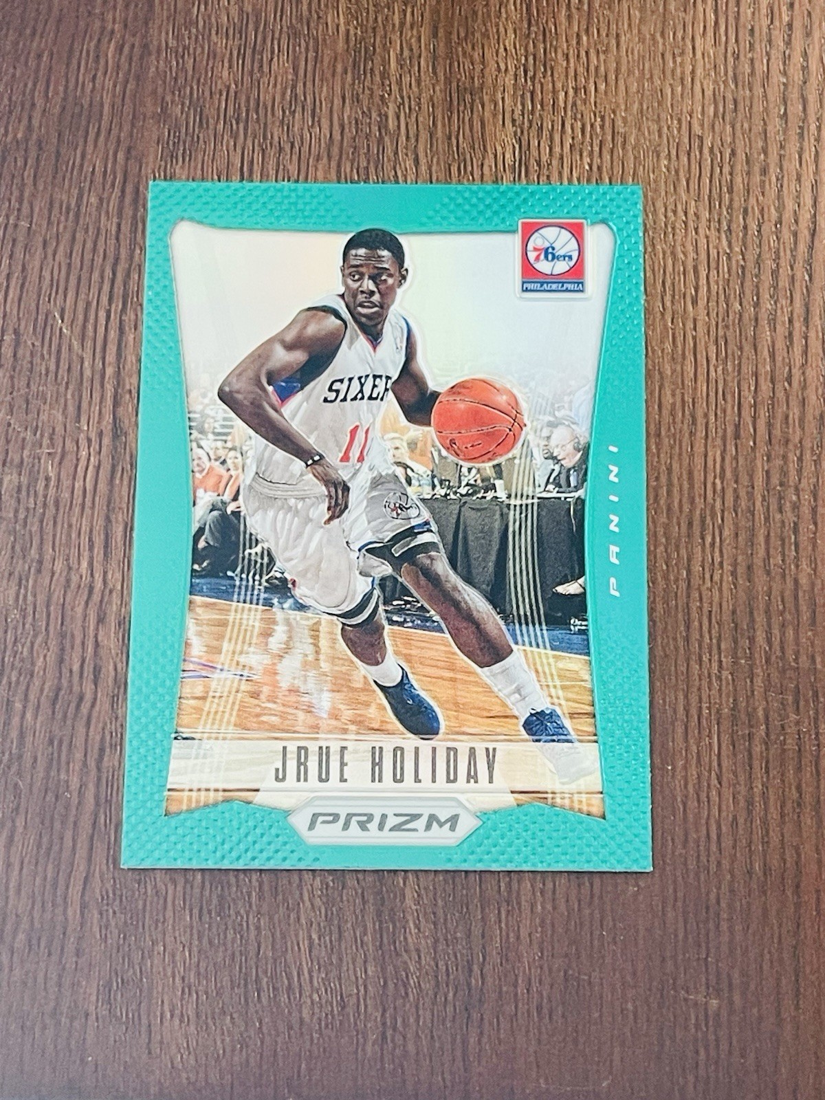 2012-13 Panini Prizm Green Prizm Jrue Holiday #3 SSP