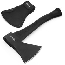 Camping Hatchet, 14" Camping Axe Throwing Axe for Outdoor Wood Splitting and ...