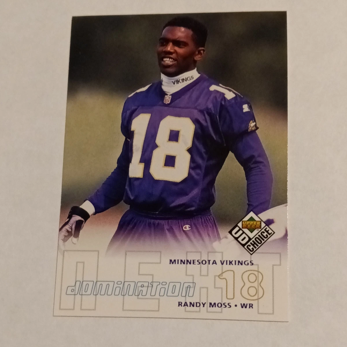 1998 Upper Deck UD Choice Randy Moss #270 for sale | eBay