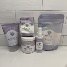 Royal Aruba Aloe Dream Paradise 5-Piece Bath Body Set Lotion Scrub Soap