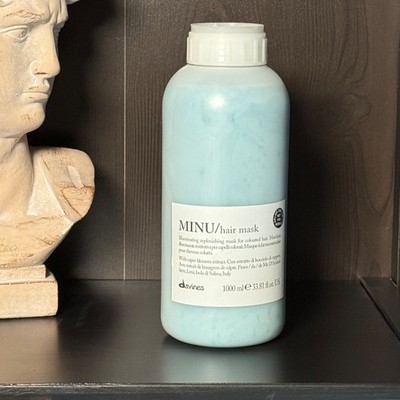 Davines MINU Illuminating Replenishing Hair Mask for Colored Hair 1000ml 33.8oz