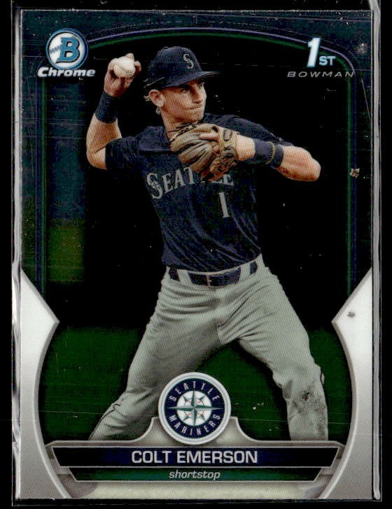 L62,694 - 2023 Bowman Chrome Draft #BDC42 Colt Emerson