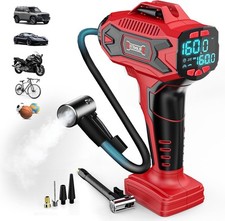 Cordless Tire Inflator Air Compressor for Milwauke 18V Battery, Portable Hand...