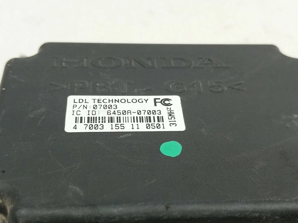 Módulo de computadora receptor bloqueo llave 13 Honda Goldwing GL 1800 F6B 6450A-07003 Foto 2 de 4
