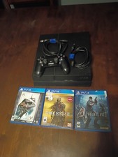 Sony Playstation 4 500gb bundle with controller and 3 games
