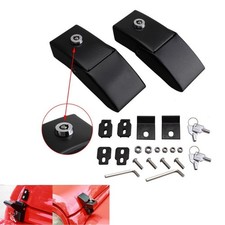 Locking Hood Catch Latch Buckle Pins Lock For 2007-17 Jeep Wrangler Jk Jku Locking Hood Catch Latch Buckle Pins Lock For 2007-17 Jeep Wrangler Jk Jku