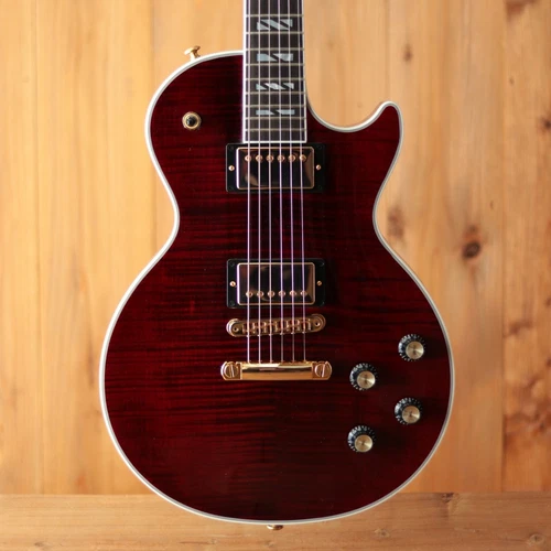 Gibson Les Paul Supreme Dark Wine Red with hard case