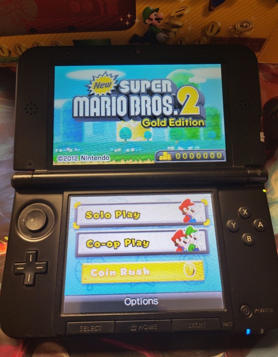 Nintendo 3DS XL Limited Edition 1GB Red Handheld Console - Super
