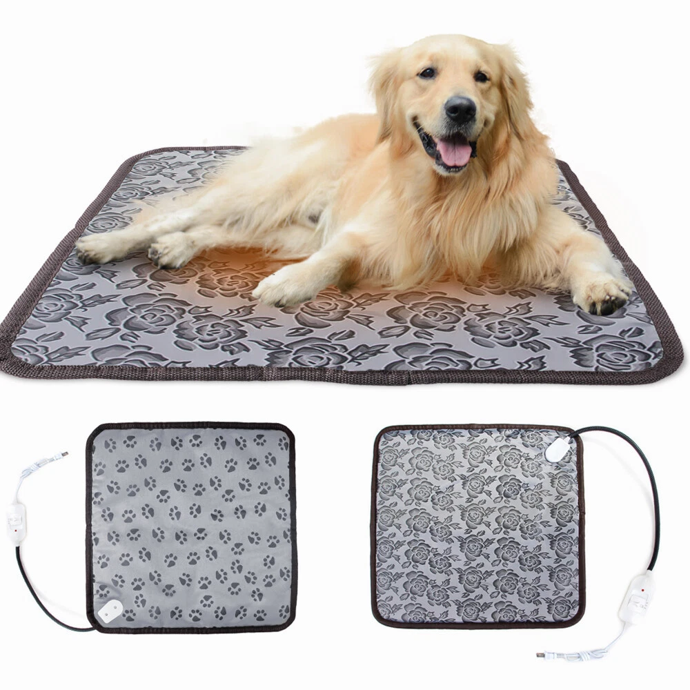 Electric Heating Pad Heater Warmer Mat Bed Blanket For Dog Cat Temp  Adjustable | eBay