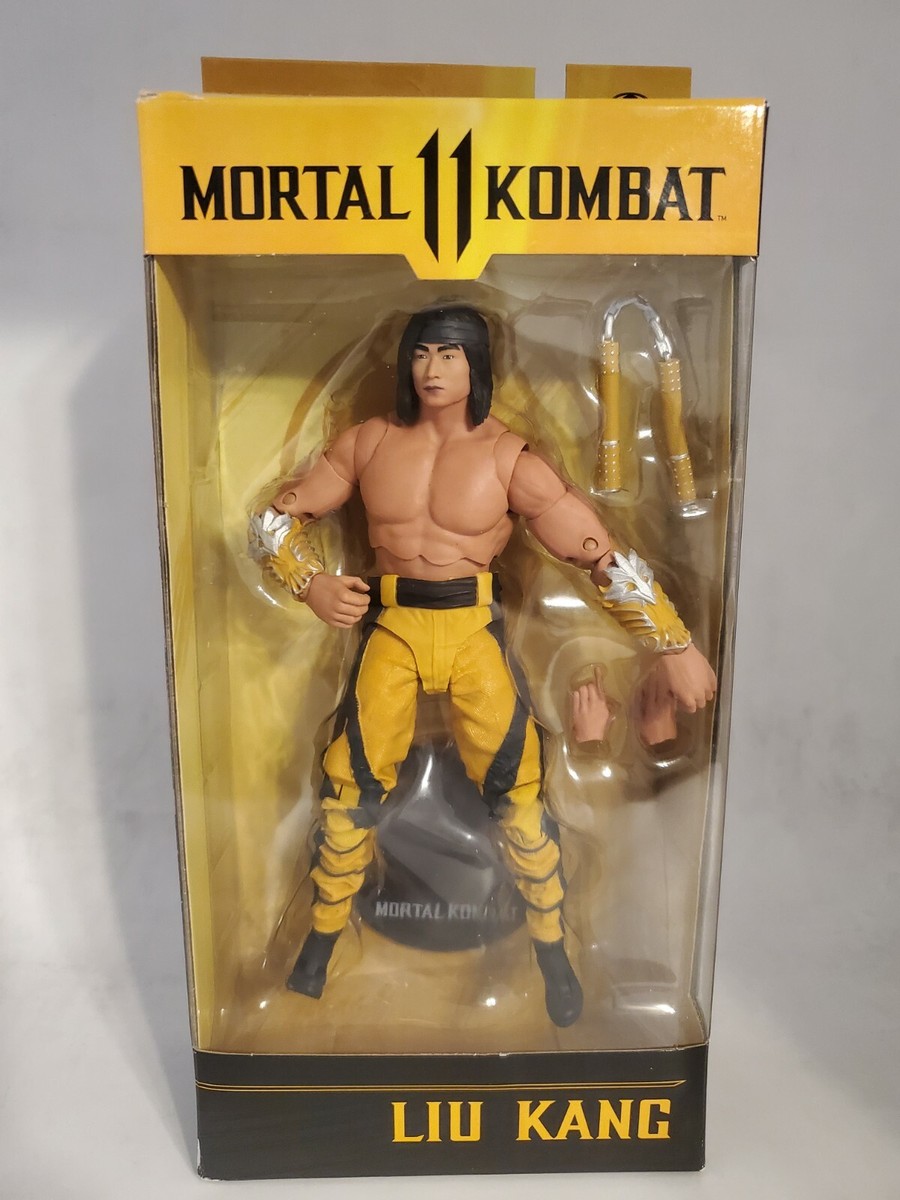 McFarlane Mortal Kombat 11 Liu Kang YELLOW VARIANT Action Figure