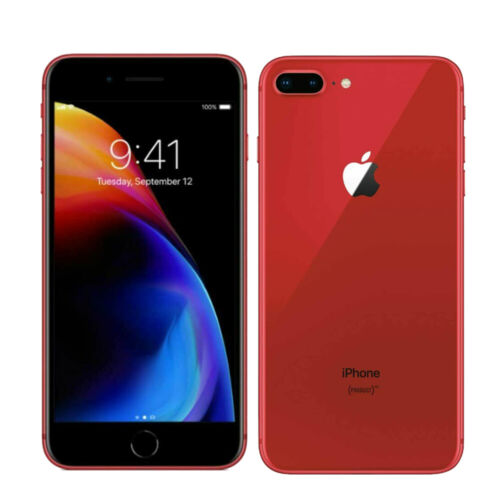 スマートフォン/携帯電話 スマートフォン本体 New Apple iPhone 8 Plus 256GB Unlocked Red - Unused & Sealed in 