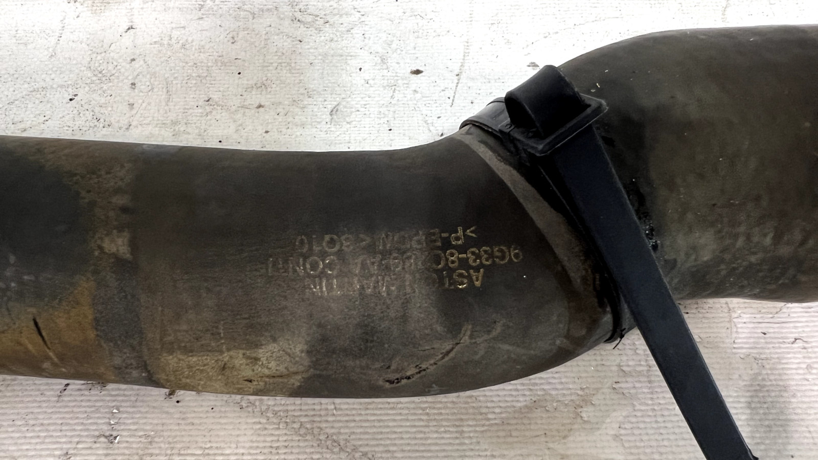 Aston Martin V8 Vantage 2011 Radiator Hose Pipe Outlet OEM 9G33-8C289-AA
