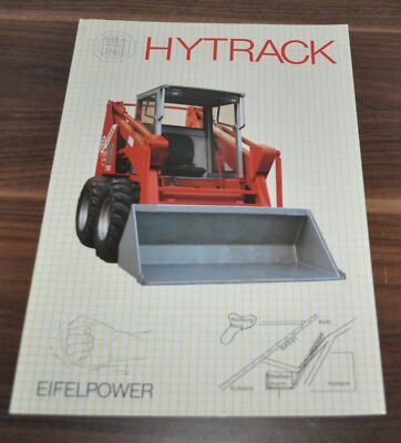 Hytrack Eifelpower Kompakt Lader Compact Wheel Loader Brochure Prospekt