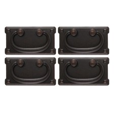 Rustic Handle Oak Furniture Land Replacement Black Bronze Handles Cheaper 4Pcs
