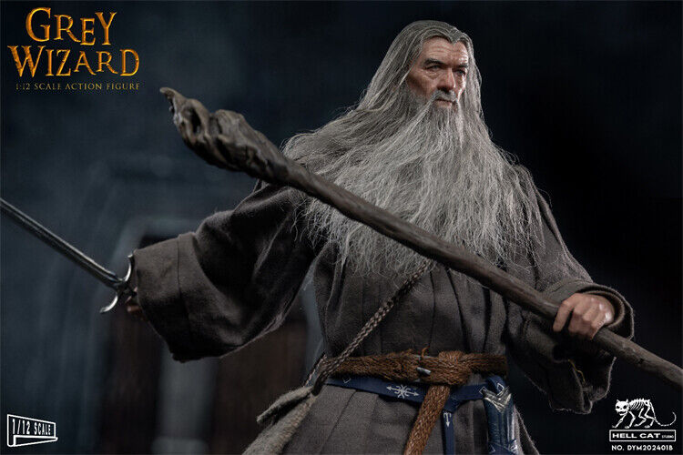Hell Cat Studio 1/12 Gandalf B Deluxe Edition Action Figure