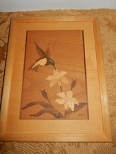 Hudson River Inlay, Hummingbird Signed