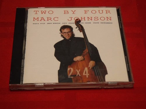 Marc Johnson Two By Four 1989 CD Jazz Duets Toots Thielemans Gary Burton EmArcy
