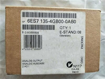 1PC Siemens 6ES7 135-4GB00-0AB0 6ES7135-4GB00-0AB0 New In Box Expedited Shipping