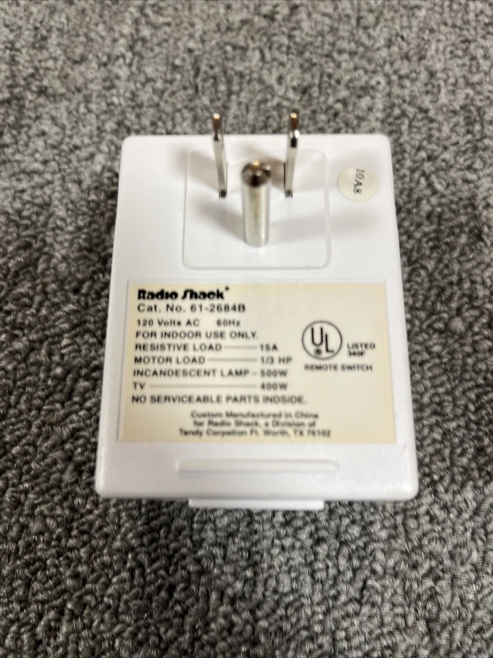 X10 smart home Appliance Module 3 prong 61-2684B - Image 2 of 4