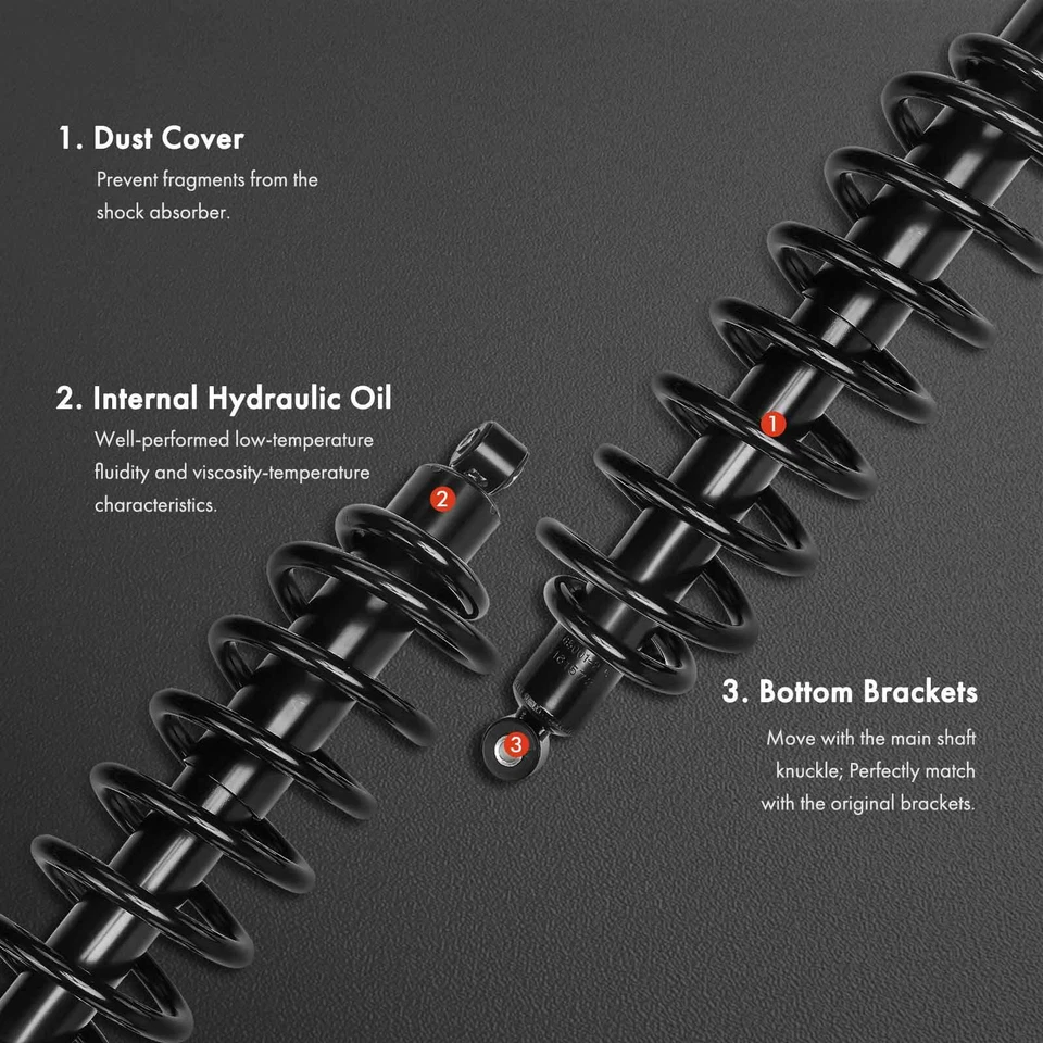 Kit de conversión de resorte neumático a resorte helicoidal para Ford Expedition Lincoln 4x4 trasero Foto 3 de 4