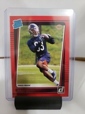 2021 Donruss Press Proof Rated Rookies #320 Dazz Newsome - Chicago Bears